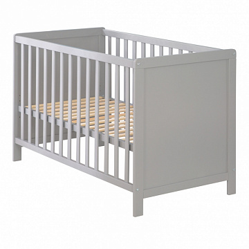 Многофункциональная детская кровать Hamburg 60х120, серый_DIS